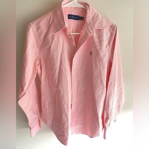 Polo by Ralph Lauren Pink Casual Button-Down Shirt